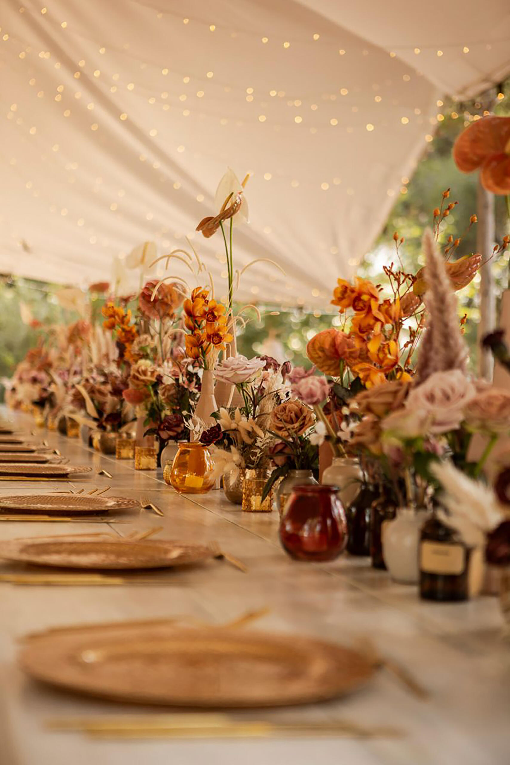 Centrotavola matrimonio autunnale - Alberto Menegardi Flower Designer