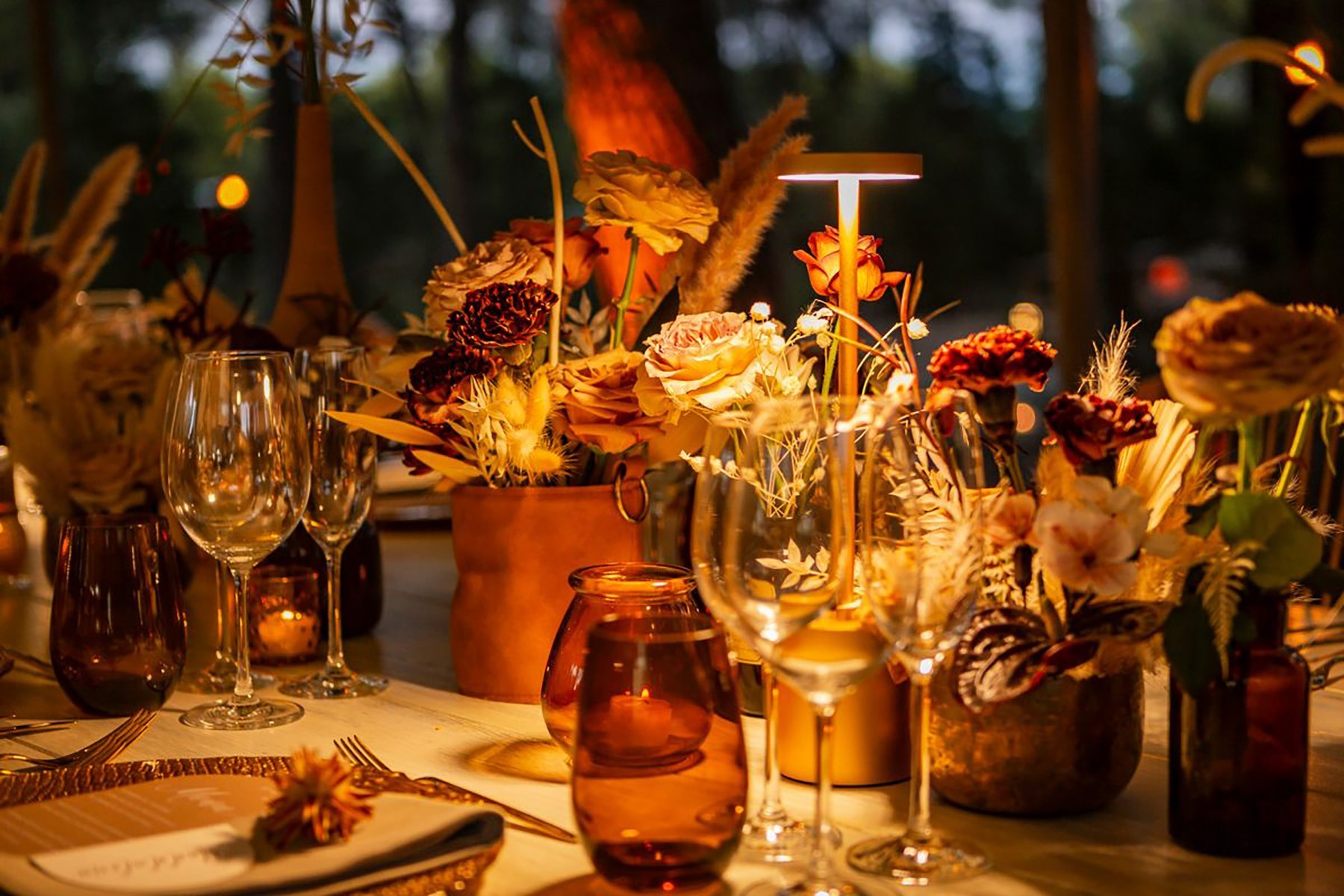 Centrotavola matrimonio autunnale - Alberto Menegardi Flower Designer