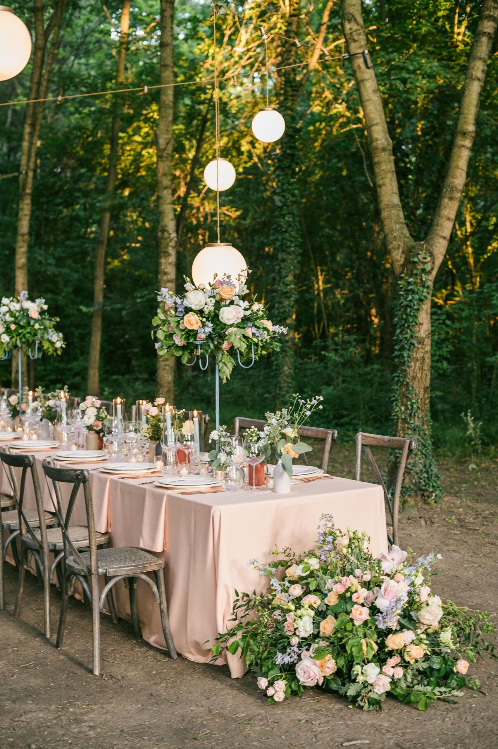 An enchanted forest wedding