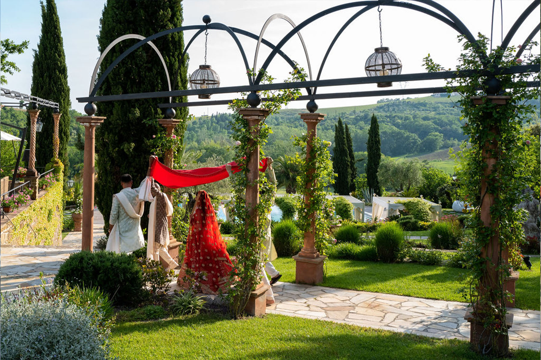 Matrimonio indiano Firenze - Matrimonio Indù - Alberto Menegardi Flower Designer