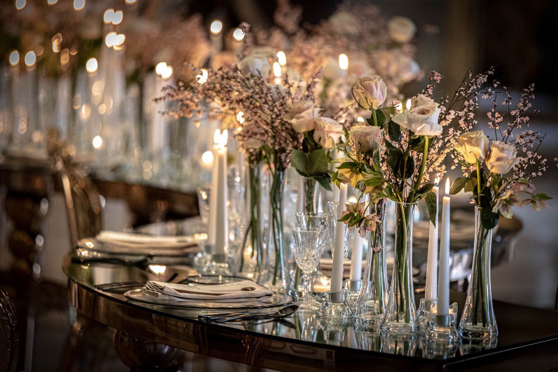 A sparkling and delicate mise en place